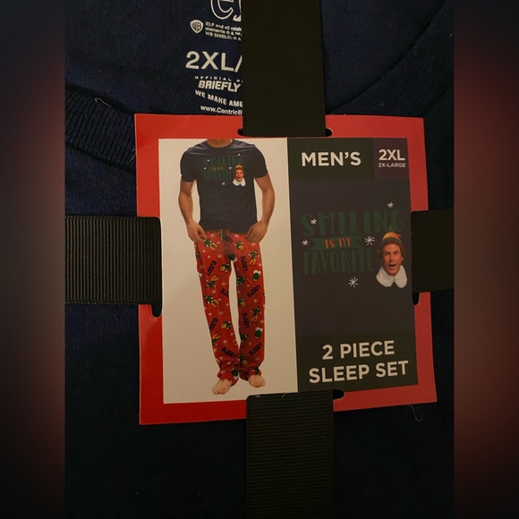 Holiday Buddy the Elf Men's Pajama Set, 2 Piece - Picture 9 of 9